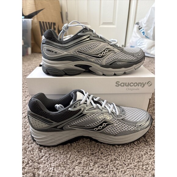 Saucony Progrid Omni 9 OG Microchip S70739-8 Men\'s Size 12 Grey Black New main image 4